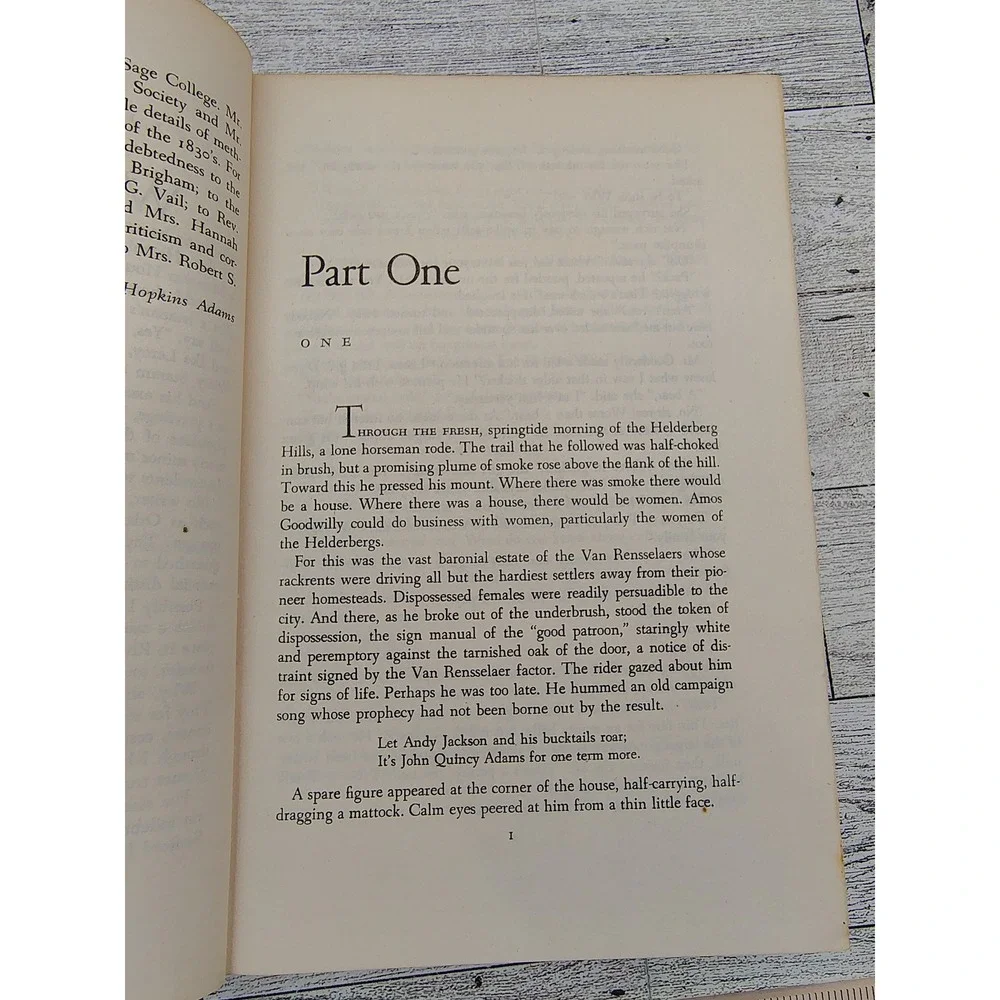 Sunrise to Sunset Samuel Hopkins Adams 1950‎ Hardcover Historical Romance